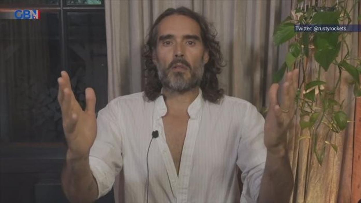 Russell Brand breaks his silence after 'distressing week' as he attacks attempts to censor him