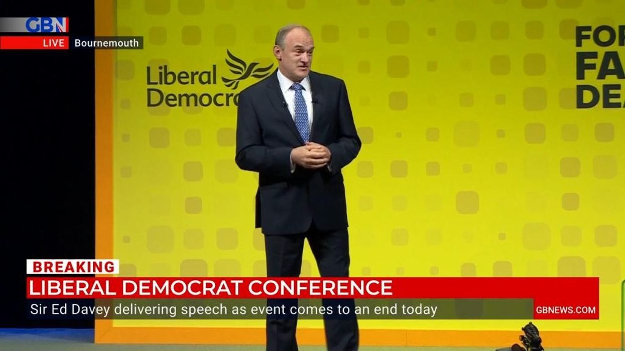 Ed Davey suggests Tories are 'c****' at Lib Dem conference
