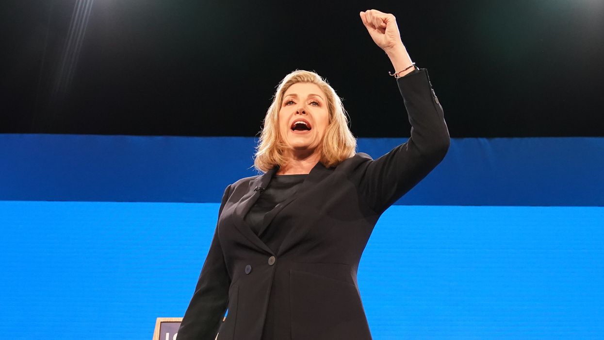 Penny Mordaunt channels Margaret Thatcher as she delivers roaring speech to Tory conference
