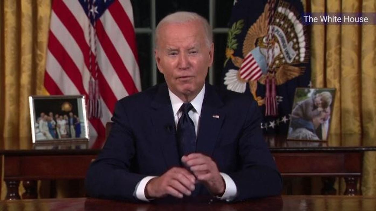 Joe Biden trips and stumbles over teleprompter as he makes repeated gaffes on live TV