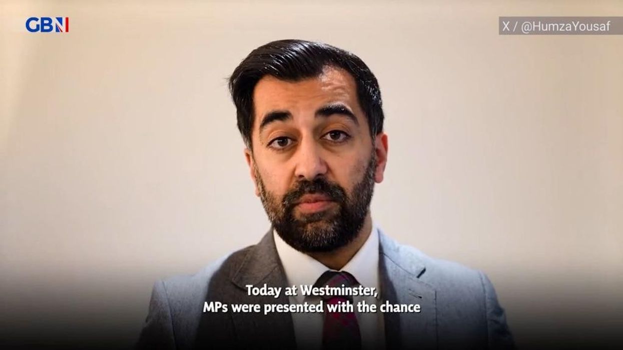 WATCH: Humza Yousaf reacts to ceasefire vote