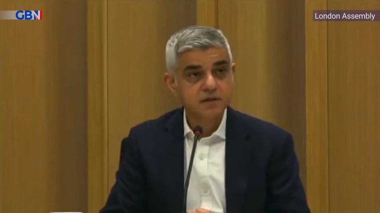 WATCH: Sadiq Khan heckled in City Hall as object is thrown at assembly