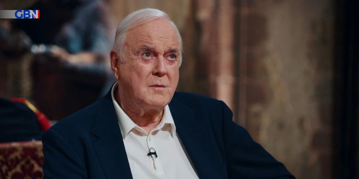 NextImg:WATCH: John Cleese reveals how a man DIED laughing at one his movies