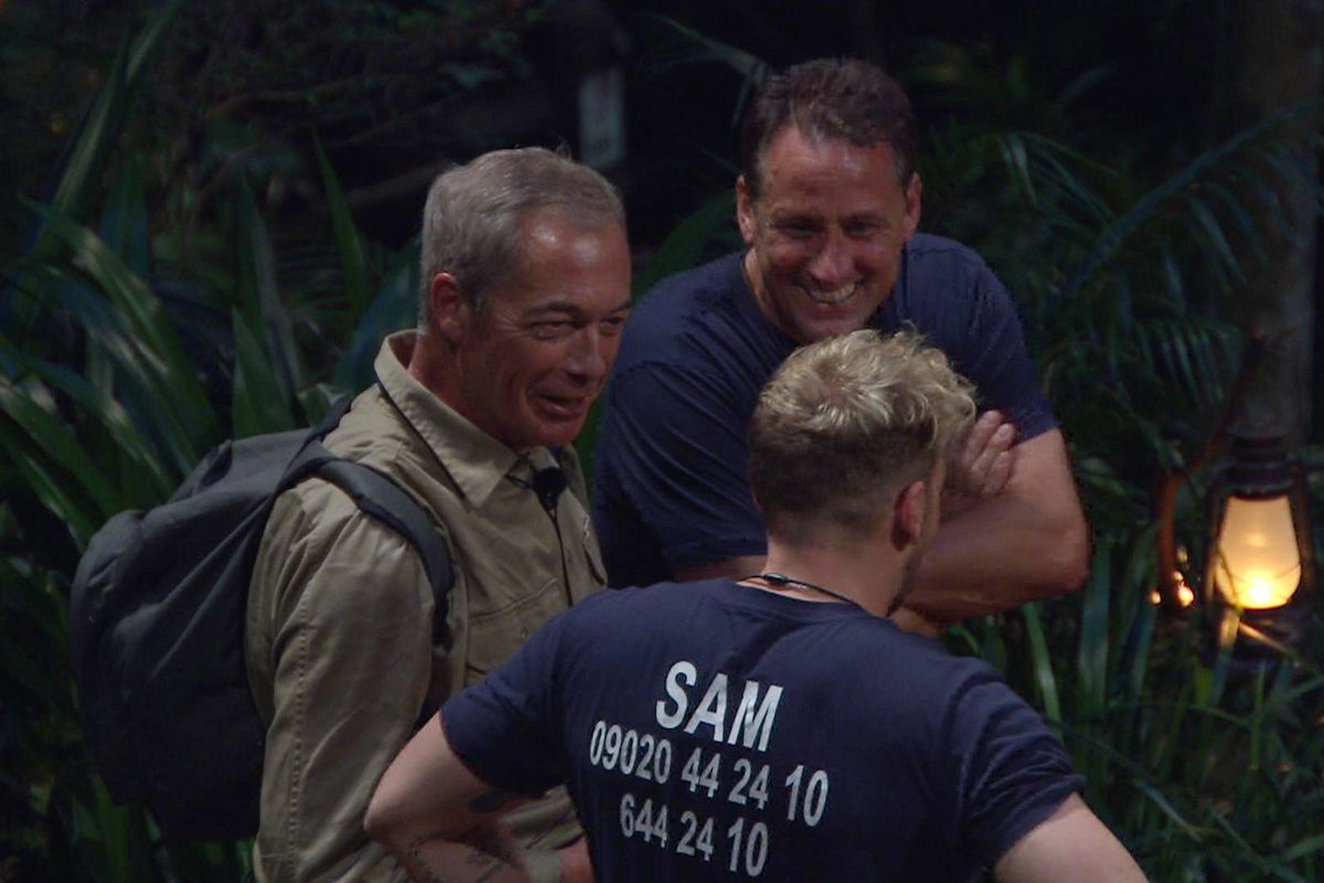 Nigel Farage faces gruesome eating task as I'm A Celeb fans land star in FIRST Bushtucker Trial