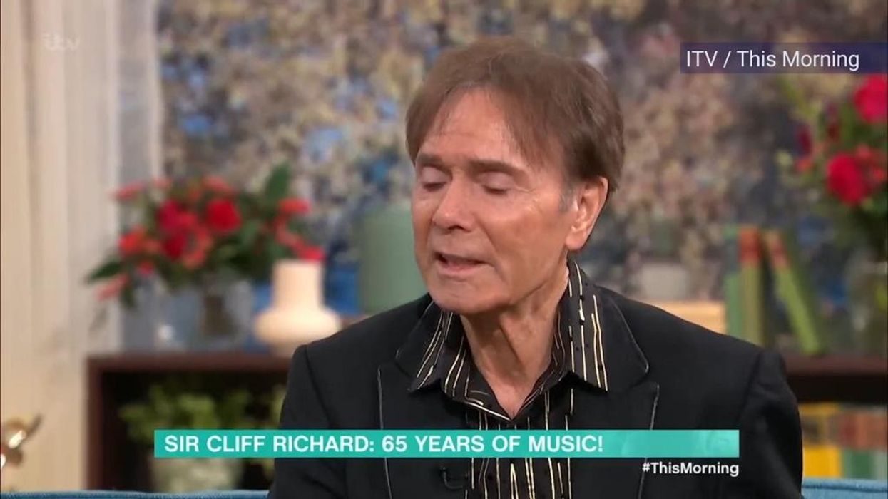 Cliff Richard in toe-curlingly awkward moment on ITV as he 'fat shames' Elvis Presley