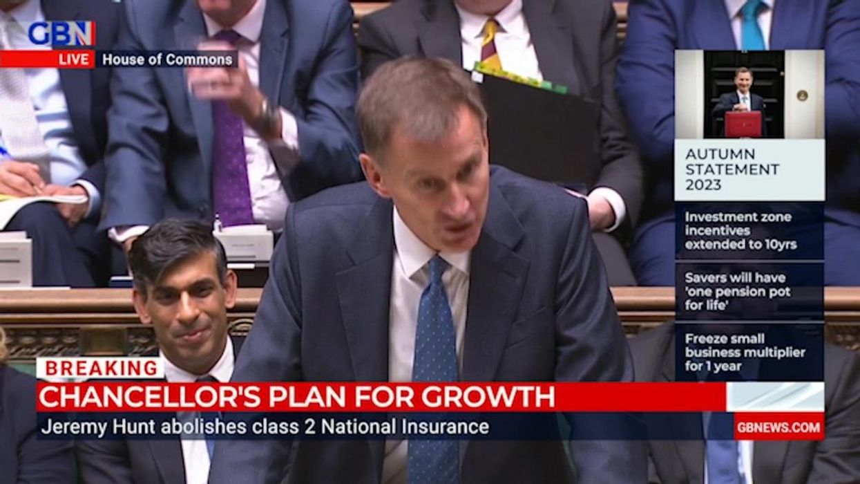 WATCH: Jeremy Hunt on cutting National Insurance in his Autumn Statement