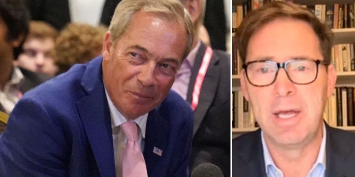 Tobias Ellwood vows to QUIT party if Nigel Farage becomes leader