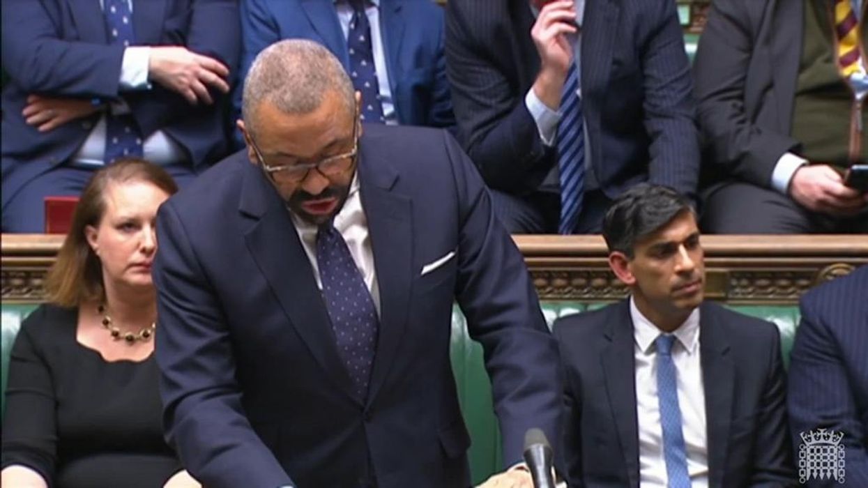 James Cleverly announces emergency legislation stating Rwanda is a 'safe' country
