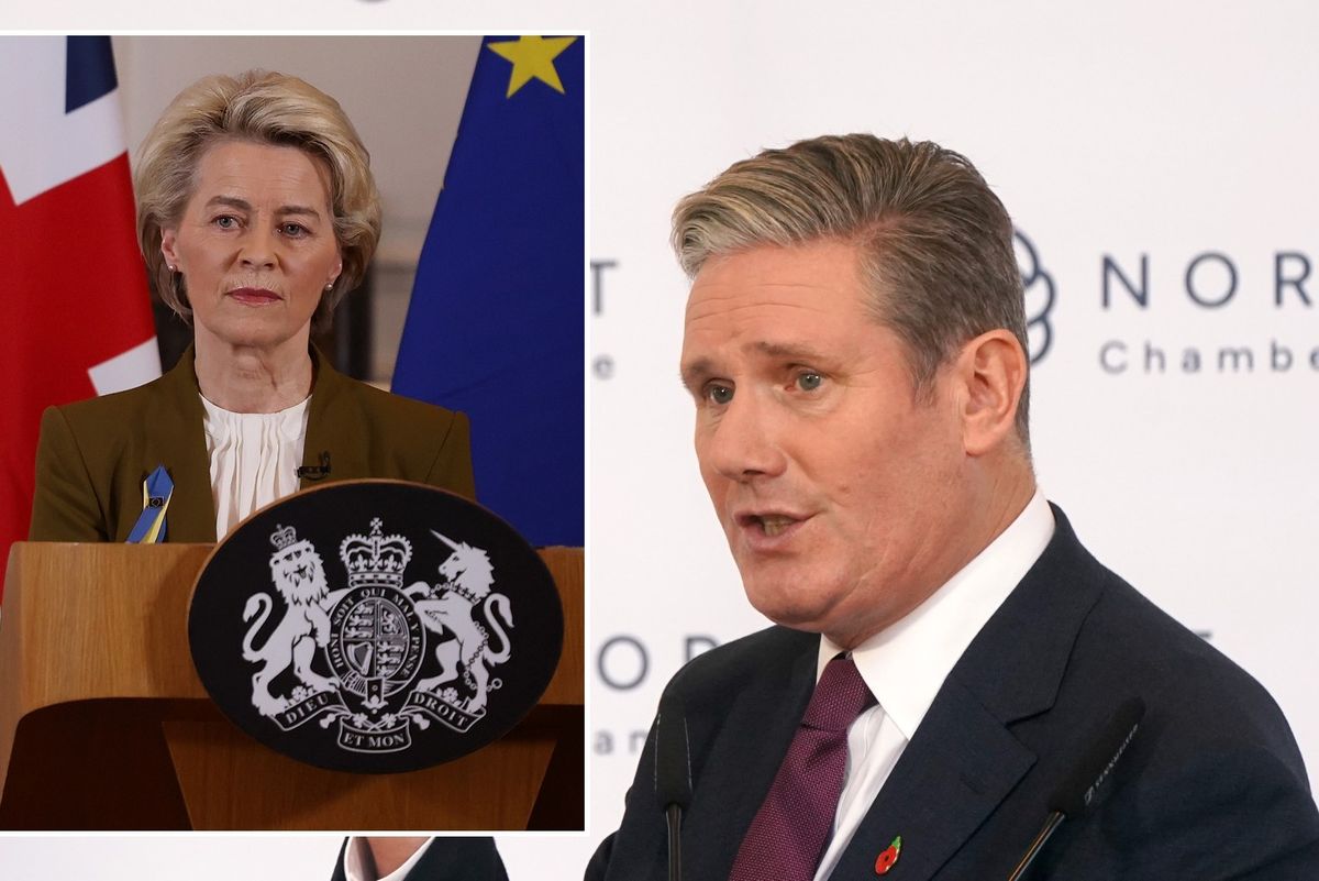 The mask slips: Starmer plans yet ANOTHER deal with Brussels as Labour seeks 'systematic cooperation' with EU