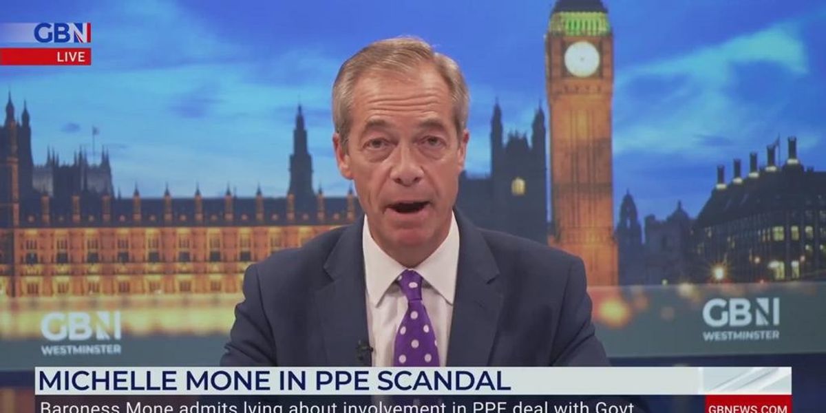 Biggest pandemic scandal is not Baroness Mone but £10 billion wasted on PPE, says Farage