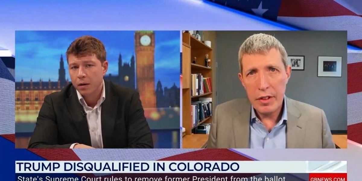 NextImg:WATCH: Attorney who fought for Trump's Colorado expulsion DEFENDS actions