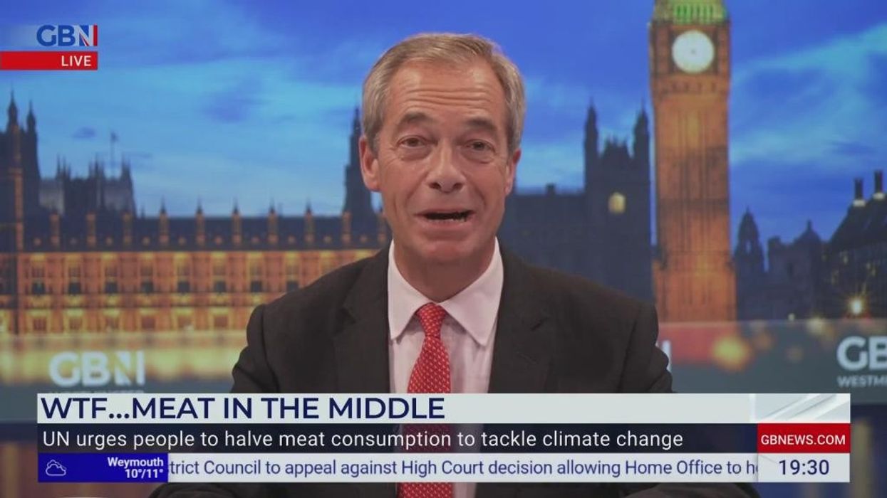WATCH: Nigel Farage to go vegan? GB News star makes promise to PETA campaigner