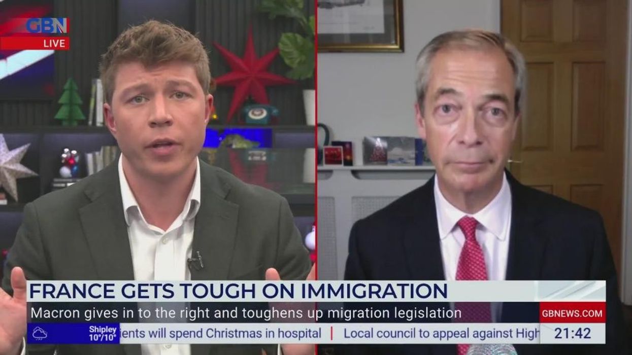 WATCH: Nigel Farage issues Supreme Court with civil war warning: 'Forget your Christmas holidays'