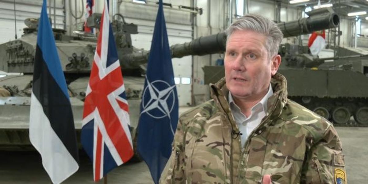 NextImg:Starmer plays PM: Labour leader backs NATO and warns of threat of Russia on Europe