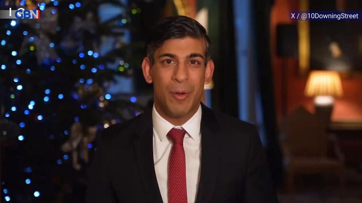 'Made us proud once again!' Rishi Sunak pays tribute to British troops in Christmas message