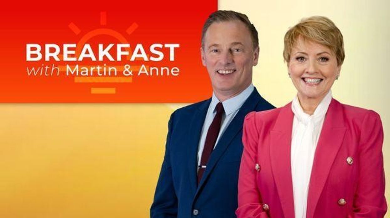 Breakfast with Martin and Anne - Saturday 30th December 2023