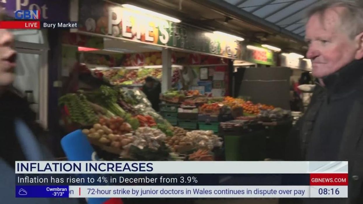 Market trader bemoans constant price rises as inflation surges again: ‘Can’t see where it’s going to end’