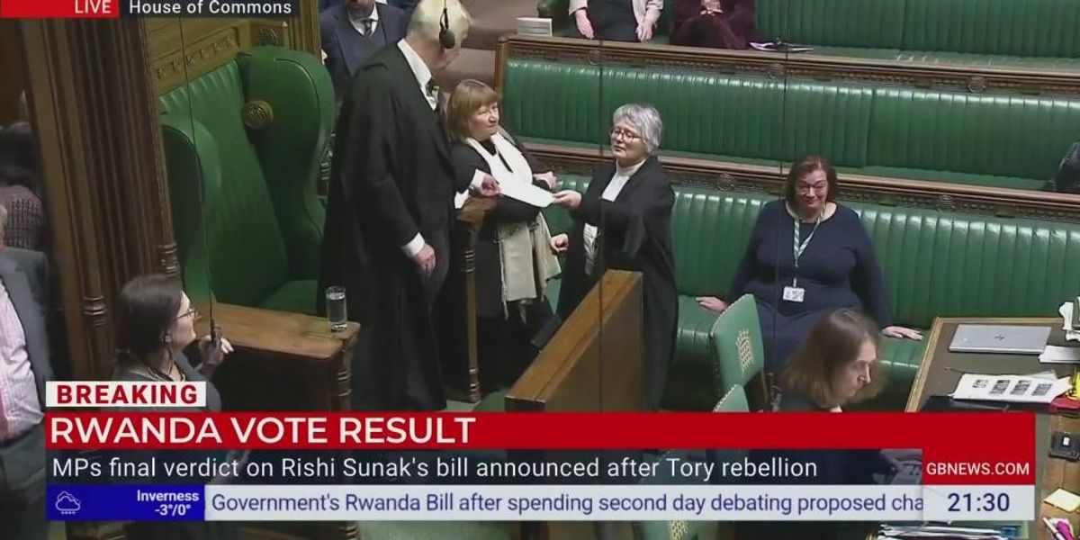 NextImg:WATCH: Rwanda Bill passes as Rishi Sunak survives Tory rebellion