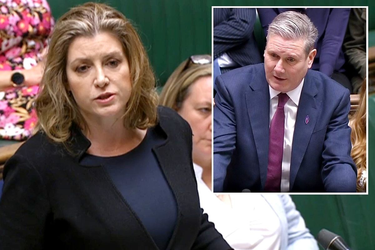 Penny Mordaunt dubs Keir Starmer a 'weathervane' as MP launches furious defence of Rishi Sunak