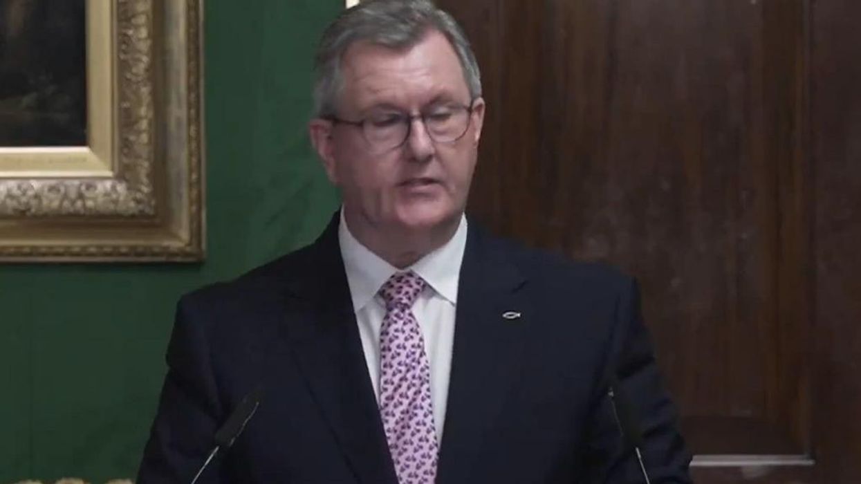 DUP leader blasts critics after reaching power-sharing agreement: 'Living in a bygone era!'