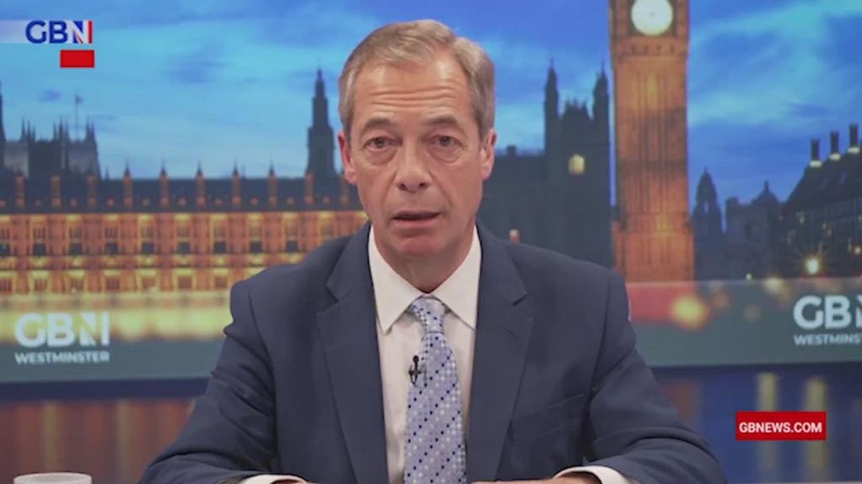 Religious violence and sectarianism in British politics is what we’re seeing, says Farage