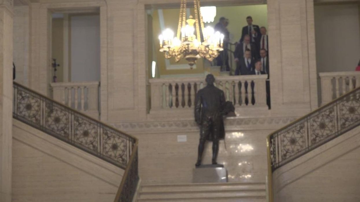 Jeffrey Donaldson reflects on ‘challenging journey’ as Sinn Fein nationalist takes top role in Northern Ireland