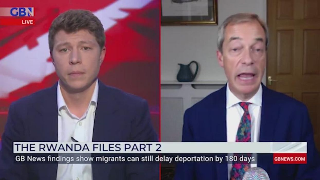 Farage - I'll bet anyone no flights to Rwanda will take off before the next General Election