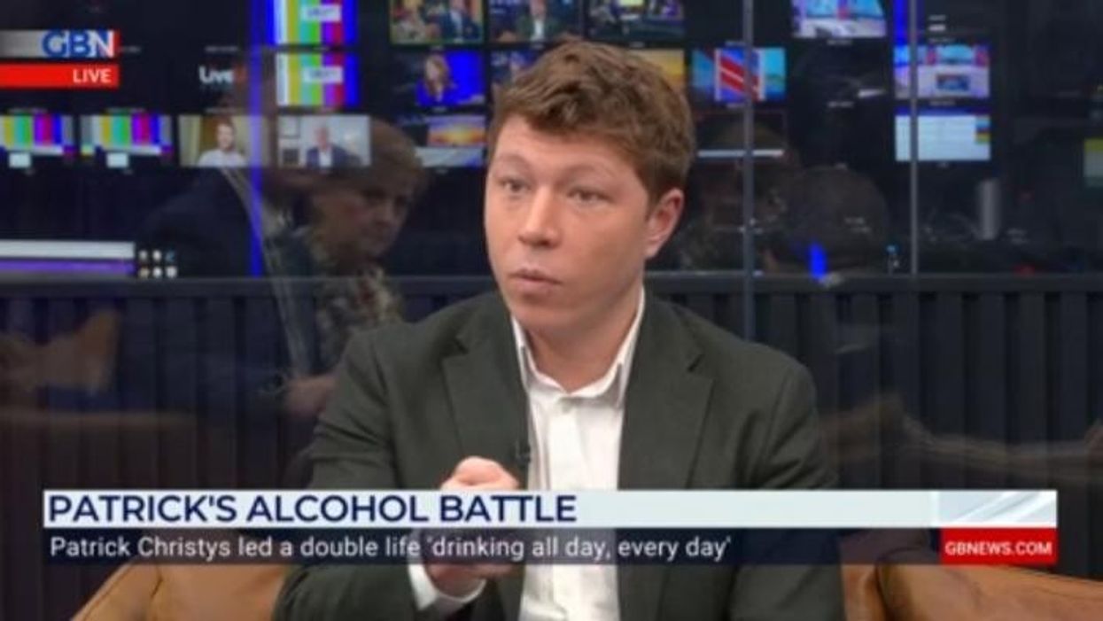 Patrick Christys says alcoholism made him 'a complete liar' and 'throwing up blood'