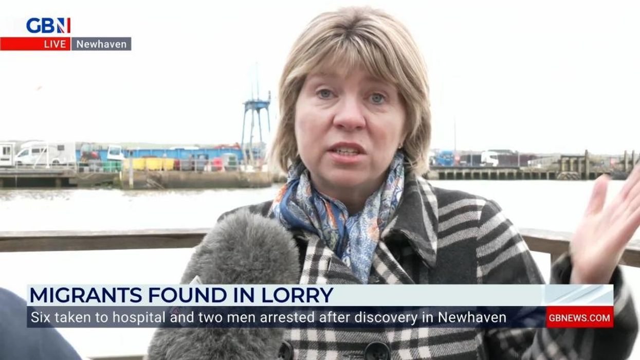 Tory MP left 'worried and concerned' for Newhaven as six migrants are rescued from lorry