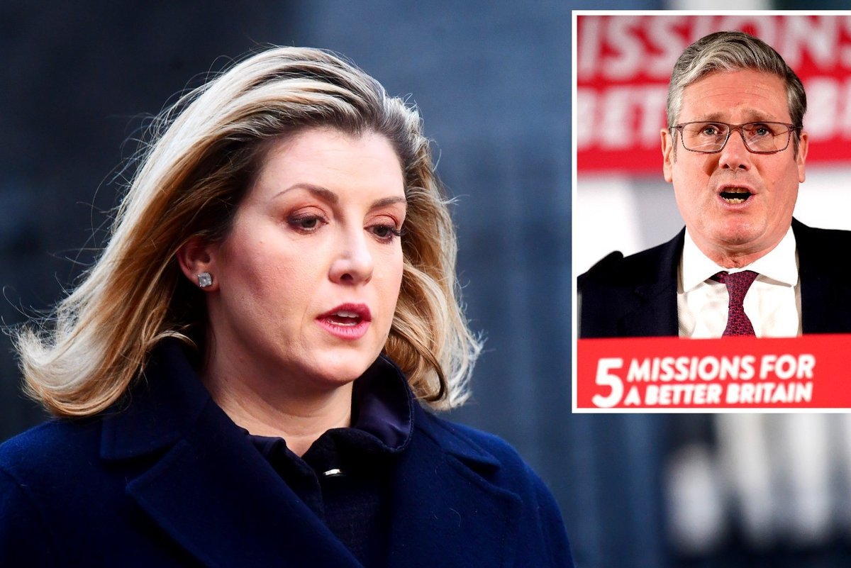 Penny Mordaunt is Tories' BEST CHANCE of beating Sir Keir Starmer as Rishi Sunak dealt bitter blow - new poll