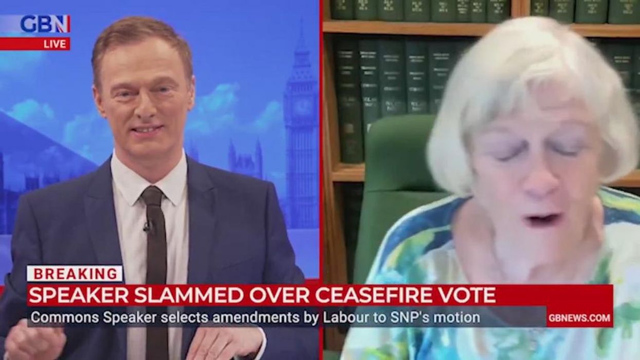 Ann Widdecombe backs Speaker Lindsay Hoyle in Commons row over Gaza vote