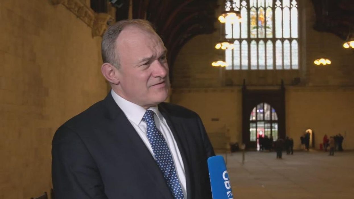 ‘We should respect him’: Ed Davey says Speaker Lindsay Hoyle should NOT resign over Gaza debate