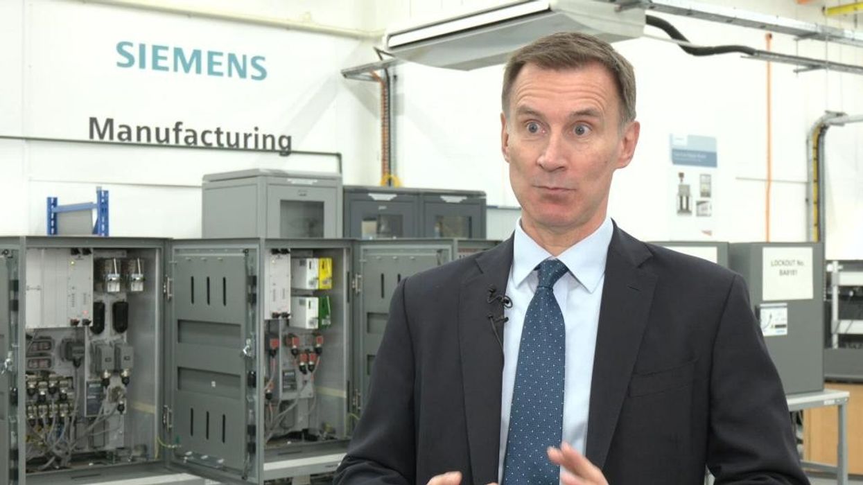 Jeremy Hunt: We're moving to lower taxes in a 'responsible' manner