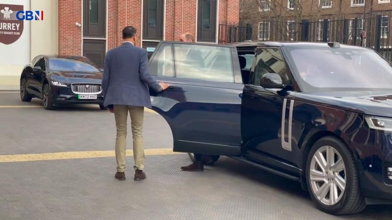WATCH: Prince William arrives at the Kia Oval Cricket Ground in London