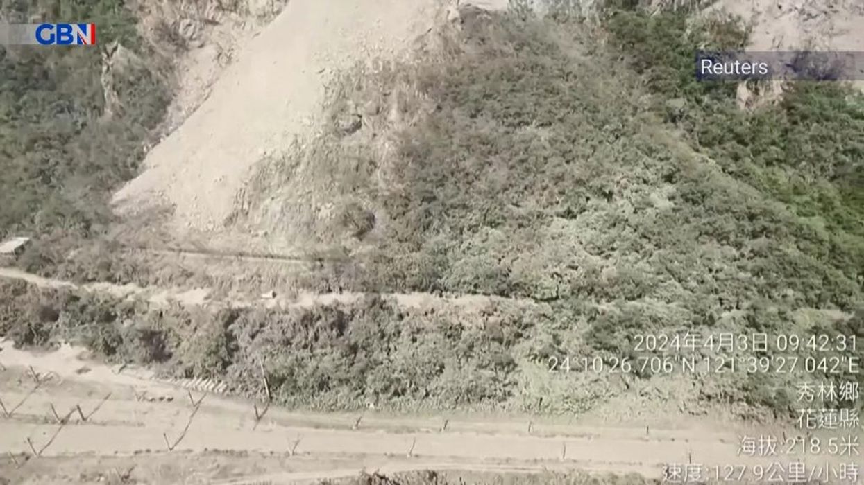 WATCH dramatic footage from Taiwan after devastating earthquake