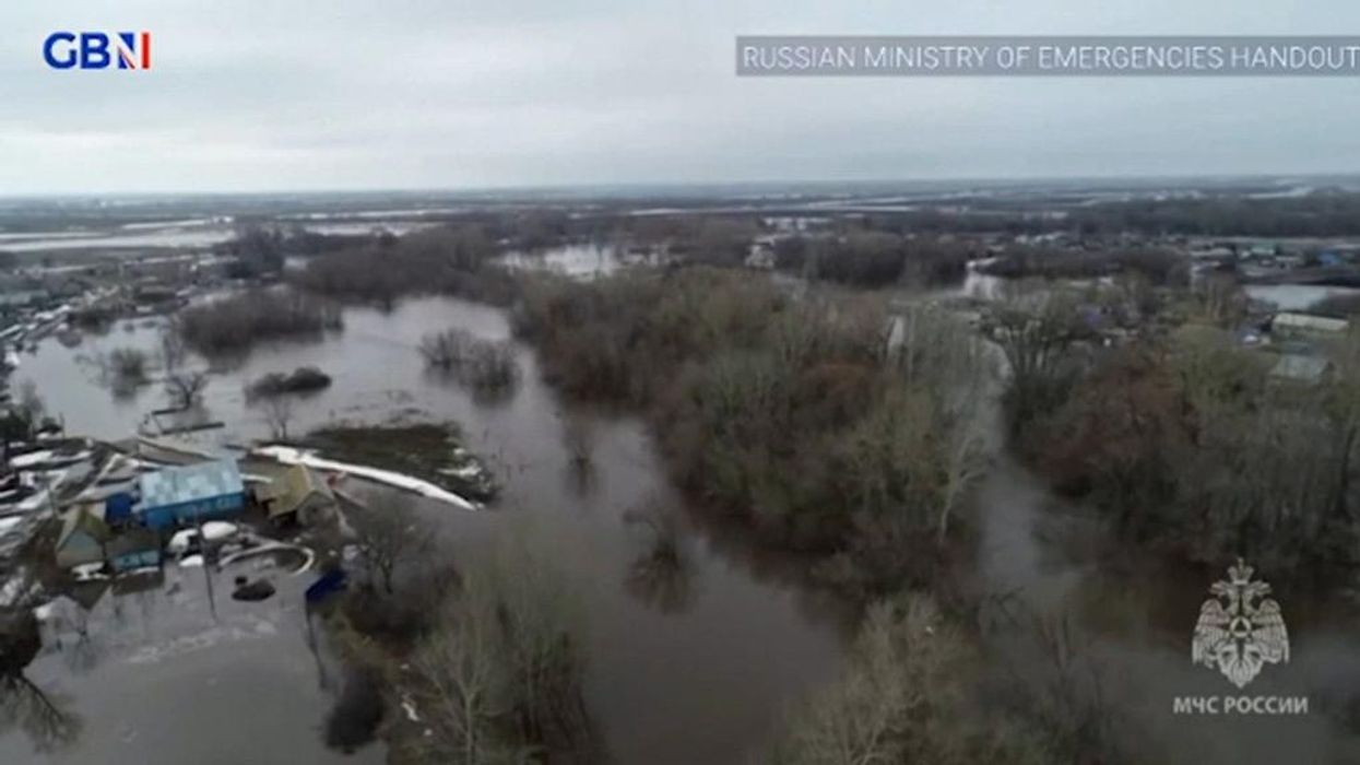 WATCH: Record flood waters rise in Russia's Urals and Siberia