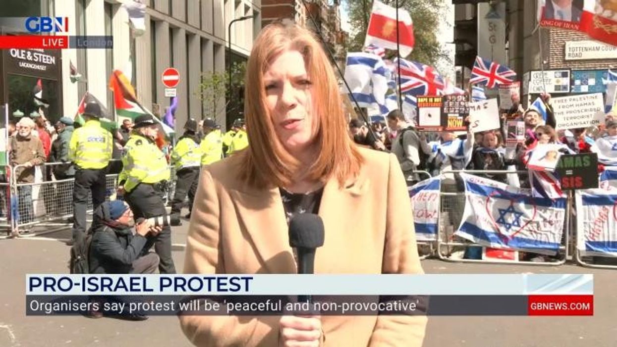 Pro-Israel protesters blast 'intimidating' pro-Palestine marches after Met Police incident