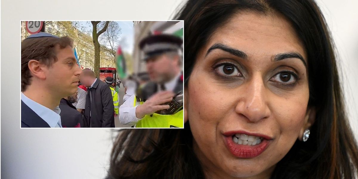 NextImg:Suella Braverman demands Met Police chief quit for ignoring 'flagrant antisemitism'