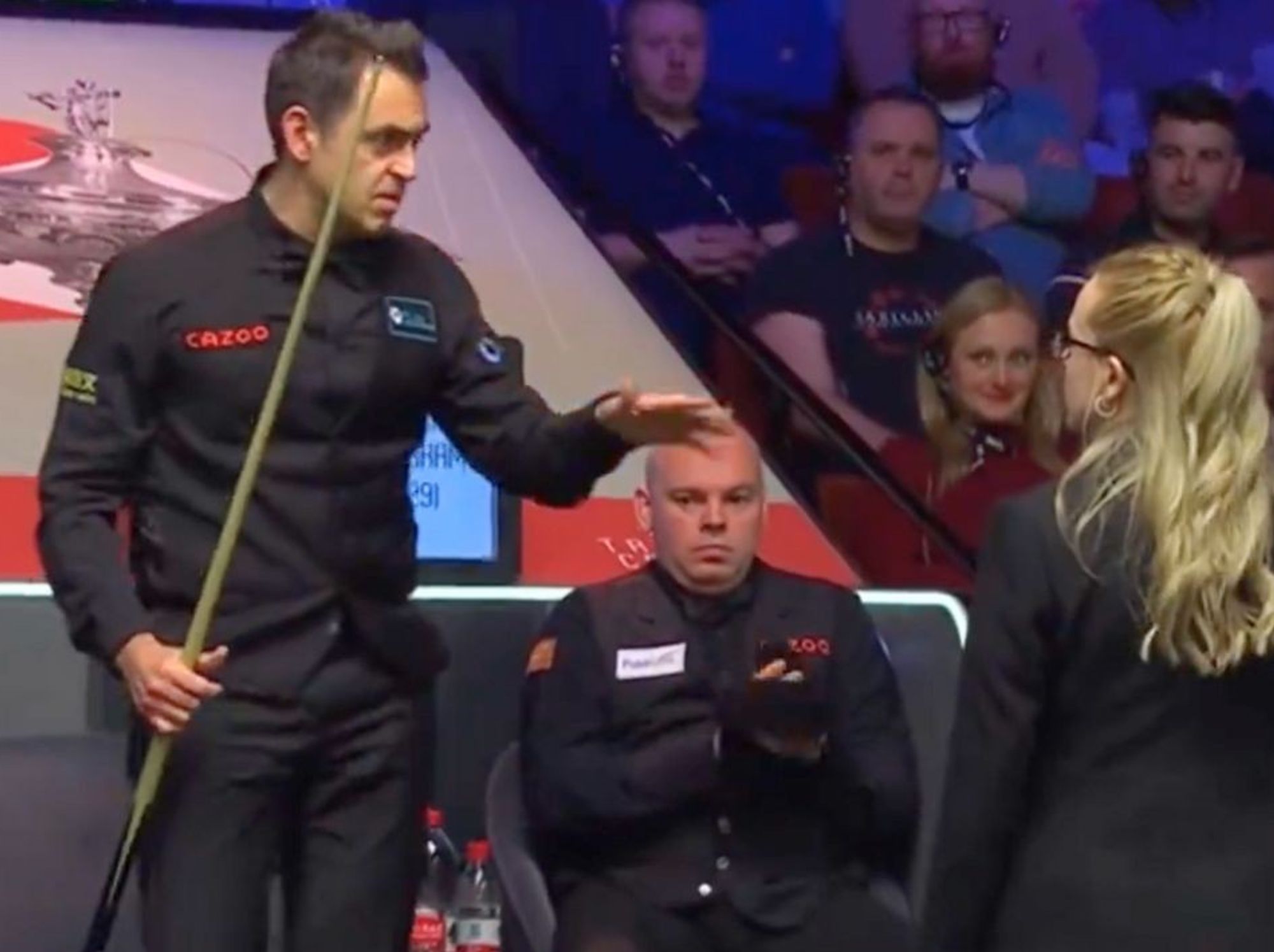 Ronnie O'Sullivan called 'disrespectful' for 'condescending' comment to referee at World Snooker ...