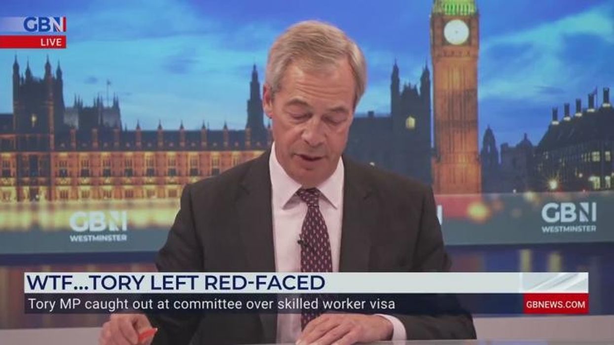 Boris Johnson's government are the cause of mass immigration into Britain, says Farage