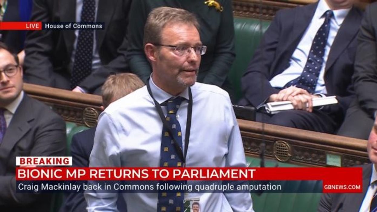 WATCH: Craig Mackinlay has MPs in stitches as he jokes about Speaker's support