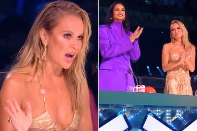 Amanda Holden risks wrath of Ofcom with very daring dress as BGT fans complain 'still hasn't found a bra!'