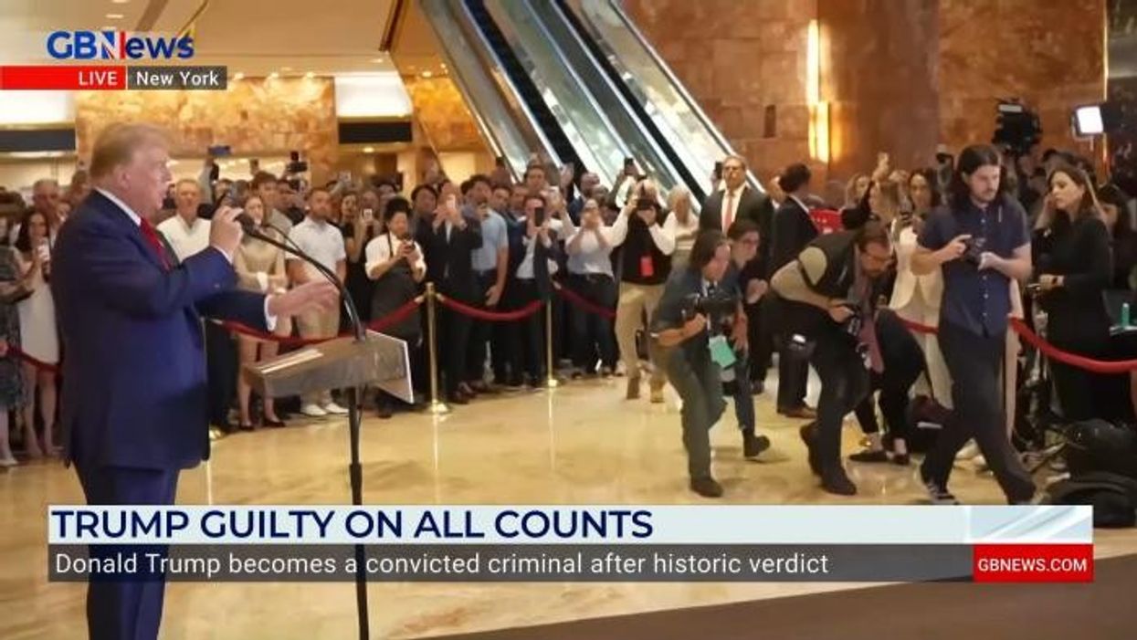 Donald Trump hits out at 'dumbest ever President' Joe Biden following guilty trial verdict