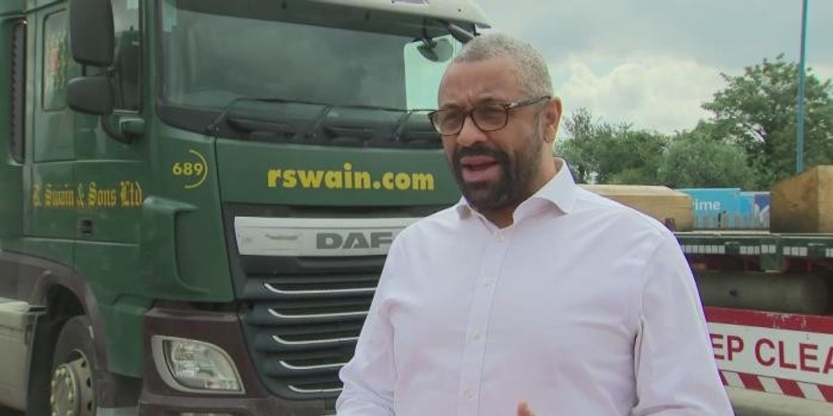 NextImg:James Cleverly slams Keir Starmer's 'ridiculous' claims on 'racist' illegal immigration legislation
