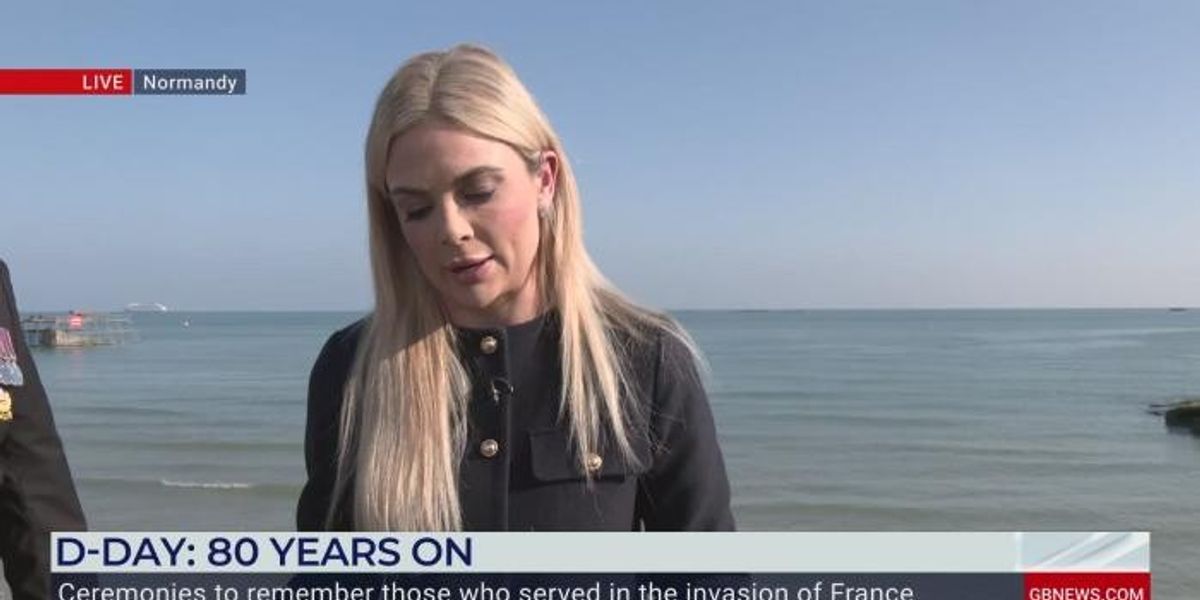 NextImg:Veteran overcome with emotion as he pays tribute to friend on D-Day anniversary