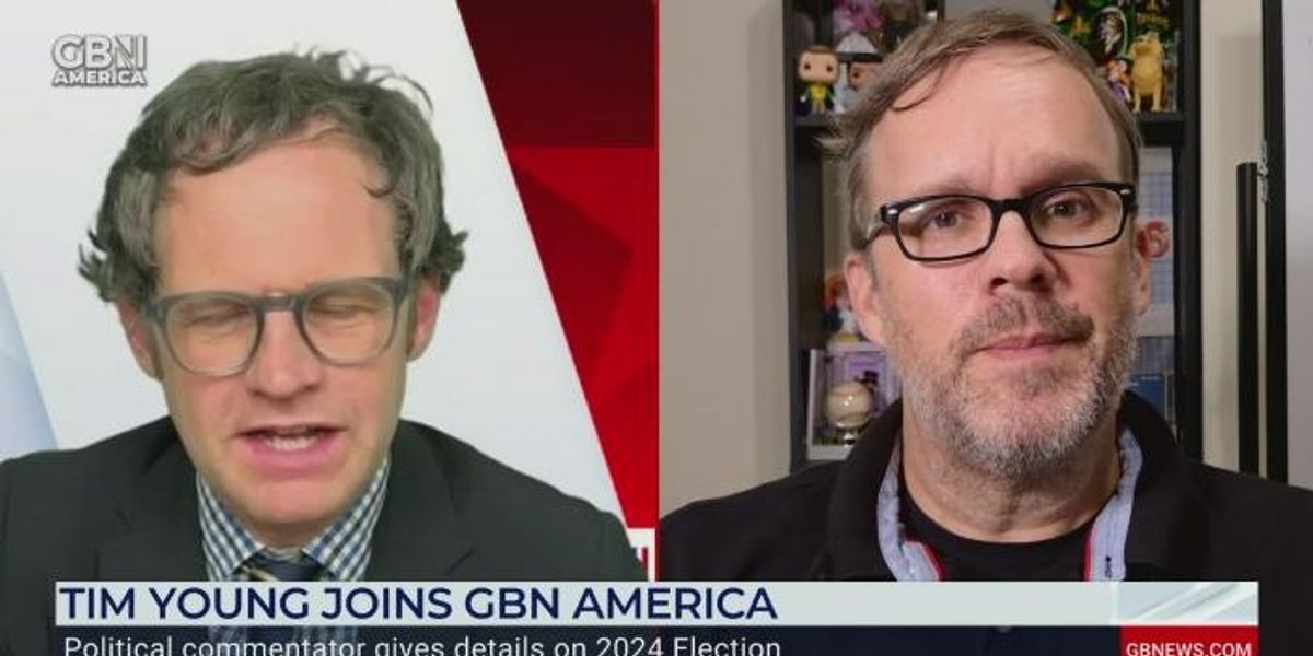 NextImg:America has gone 'so far left' in the lead up to the election, Tim Young claims