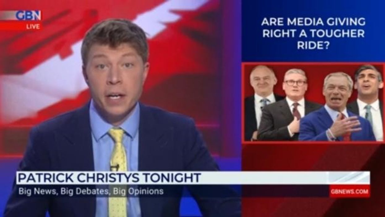 Patrick Christys blasts 'left-wing bias' in mainstream media over Farage 'silence'