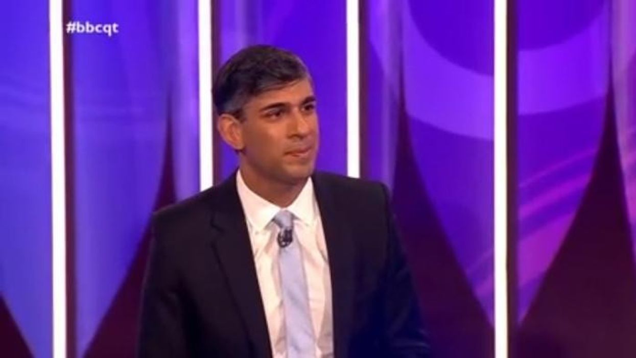 Question Time audience shout 'SHAME' at Rishi Sunak as Prime Minister is quizzed on ECHR