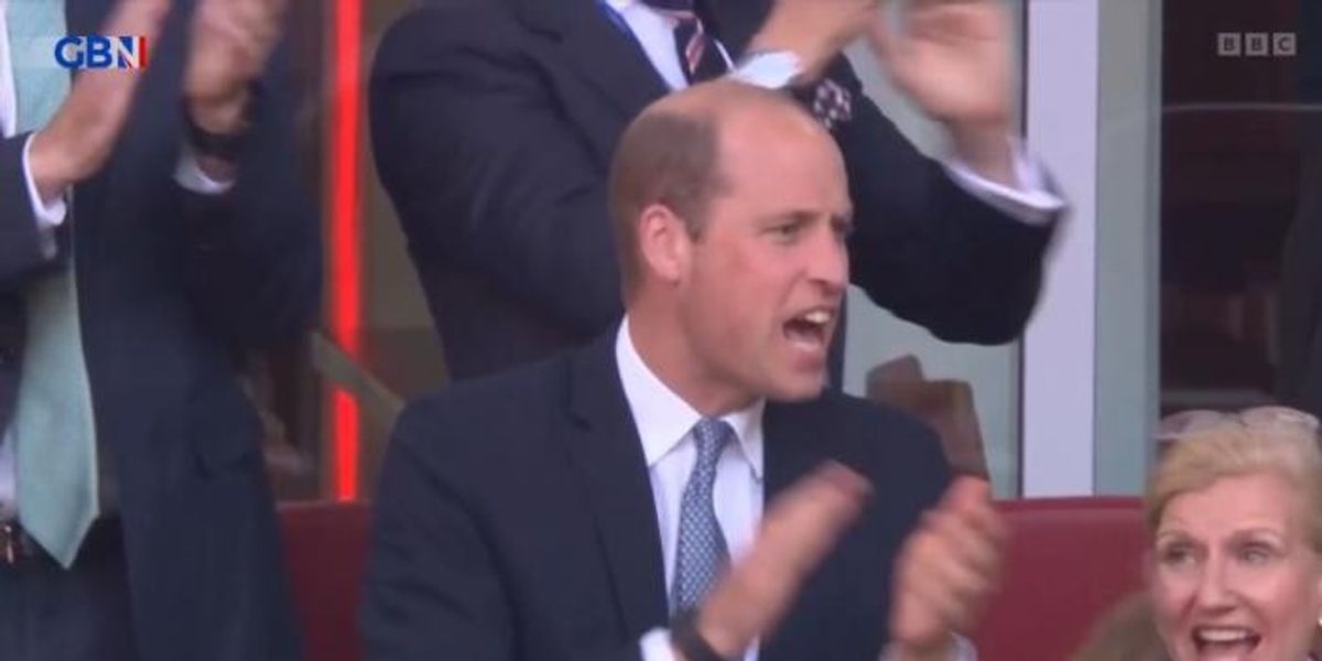 NextImg:WATCH: Prince William ecstatic as he celebrates England's winning penalty against Switzerland