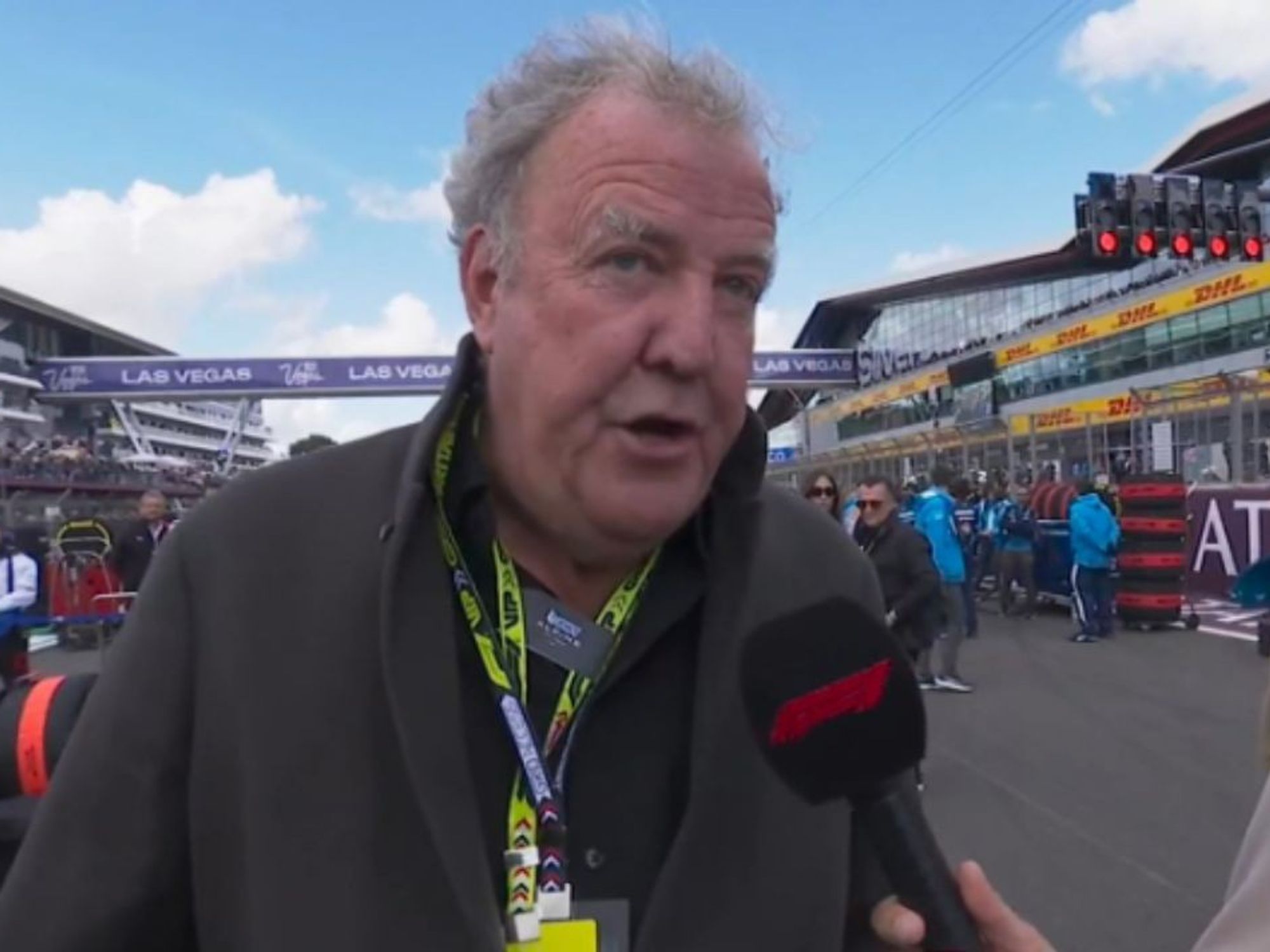 Jeremy Clarkson shares Lewis Hamilton wish to Martin Brundle for British Grand Prix